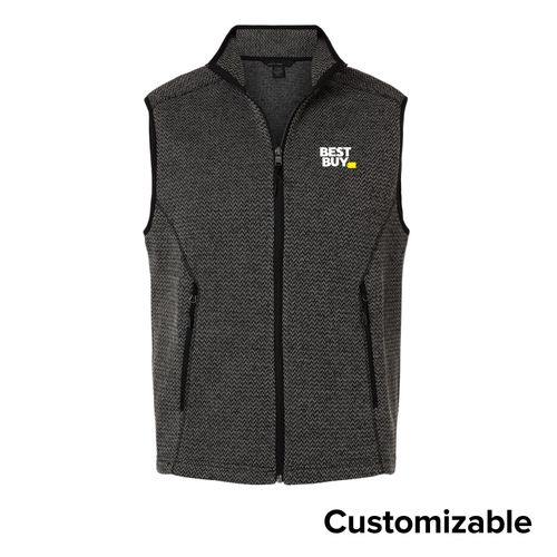 Men's Jacquard Fleece Vest image thumbnail