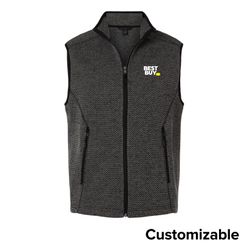 Image of Men's Jacquard Fleece Vest