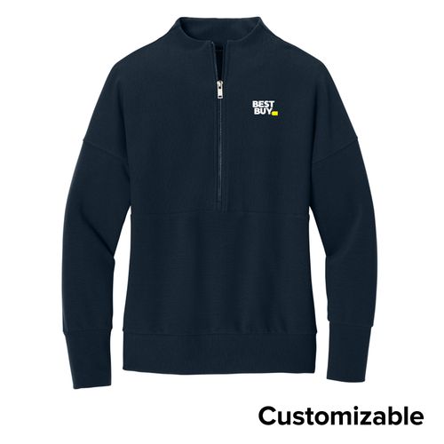 Women's Direct Texture 1/4-Zip image thumbnail