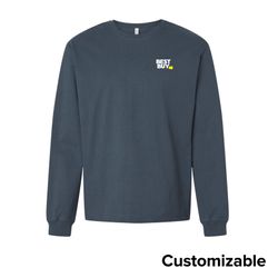 Image of Unisex Heavyweight Long Sleeve Tee