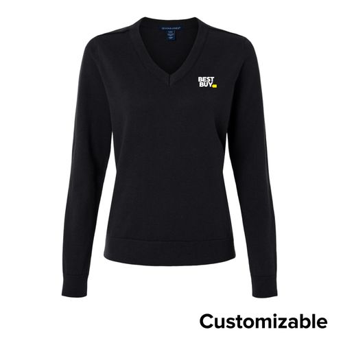 Women's Classic V-Neck Sweater image thumbnail