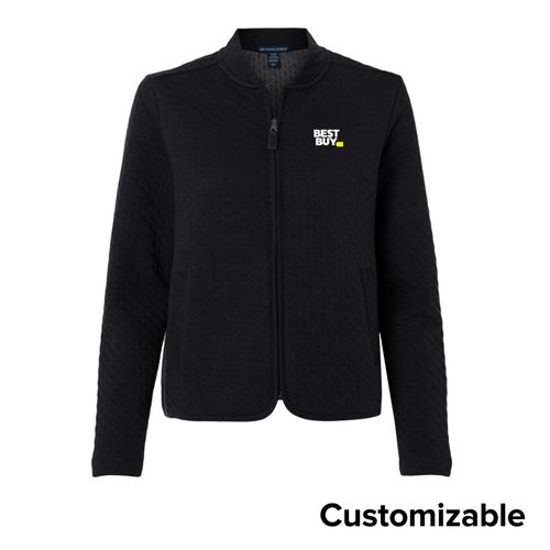Women's Textured Full-Zip Jacket image thumbnail