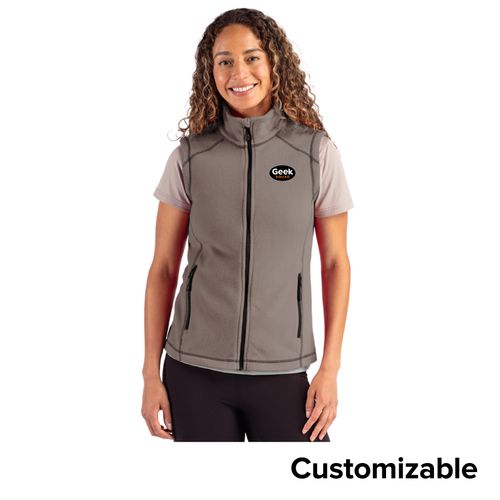 Women's Eco Fleece Vest image thumbnail