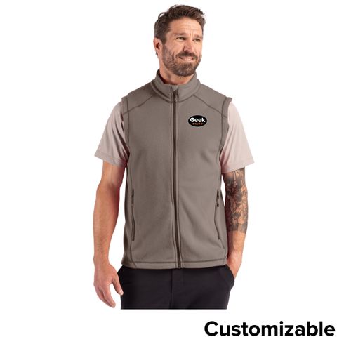 Men's Eco Fleece Vest image thumbnail
