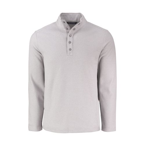 Men's Cutter & Buck Textured Snap Pullover image thumbnail