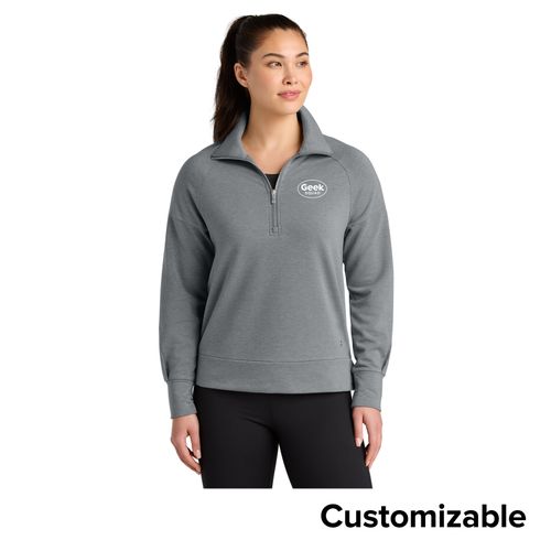 Women's OGIO Casual Comfort 1/2-Zip image thumbnail