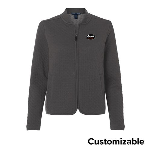 Women's Textured Full-Zip Jacket image thumbnail