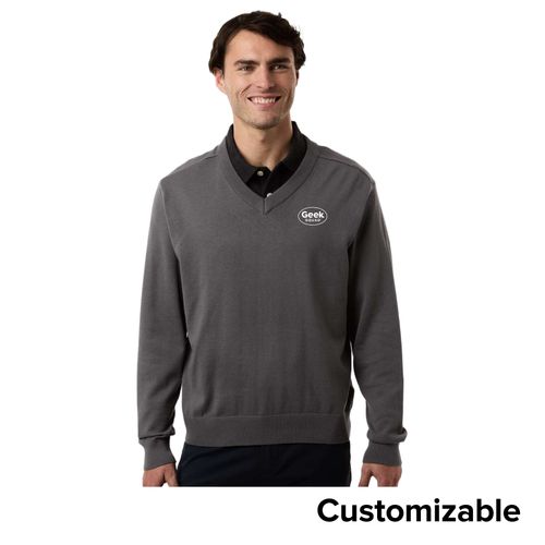 Men's Classic V-Neck Sweater image thumbnail