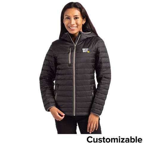 Women's Full-Zip Puffer Jacket image thumbnail