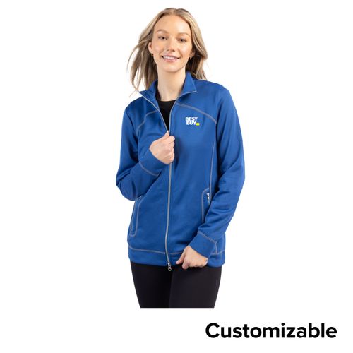 Women's Full-Zip Knit Jacket image thumbnail