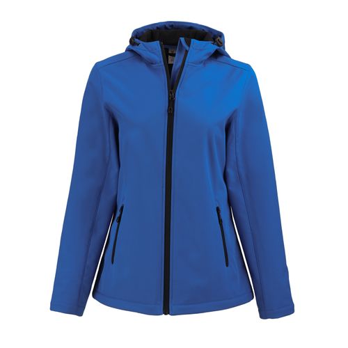Women's Stretch Soft Shell Hooded Jacket image thumbnail