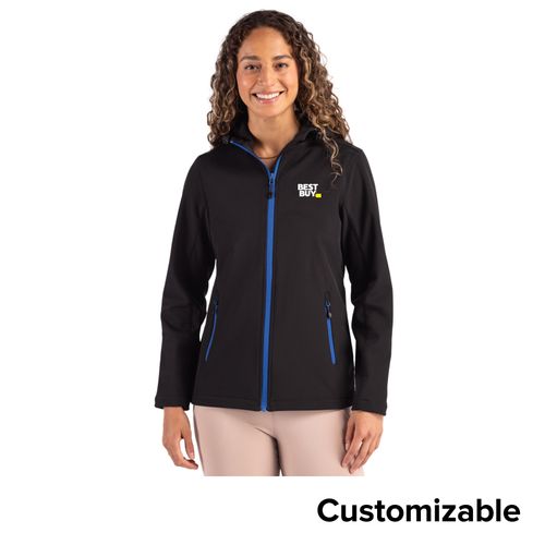 Women's Stretch Soft Shell Hooded Jacket image thumbnail