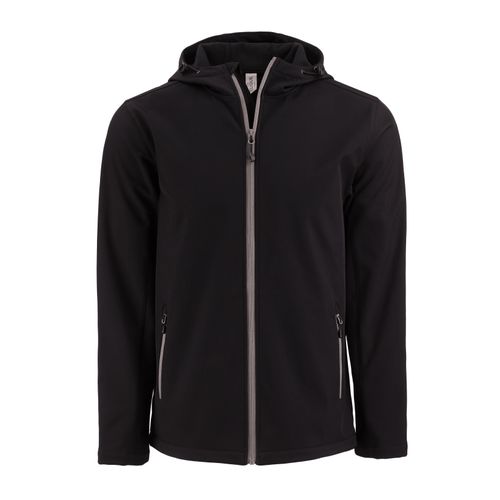 Men's Stretch Soft Shell Hooded Jacket image thumbnail