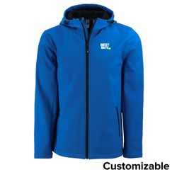 Image of Men's Stretch Soft Shell Hooded Jacket