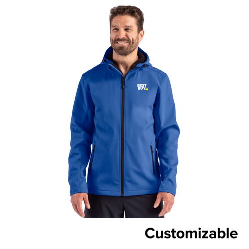Men's Stretch Soft Shell Hooded Jacket image thumbnail