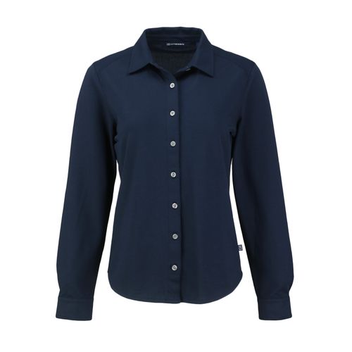 Women's Cutter & Buck Long Sleeve Button-Up image thumbnail