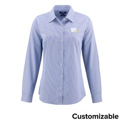 Image of Women's Cutter & Buck Pinstripe Dress Shirt