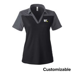 Image of Women's Fused Colorblock Polo