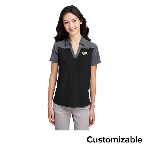 Women's Fused Colorblock Polo image thumbnail