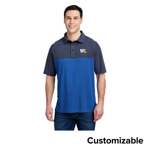 Men's Fused Colorblock Polo image thumbnail