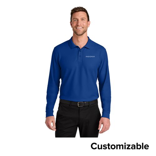 Men’s Dura Long Sleeve Polo image thumbnail