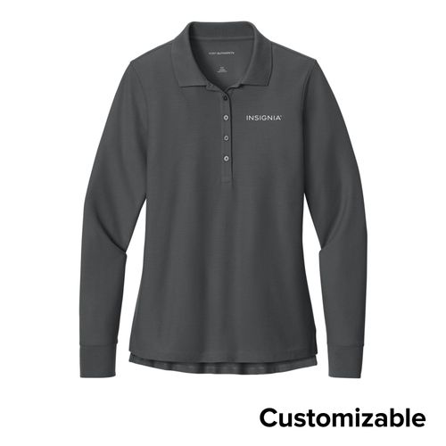 Women’s Dura Long Sleeve Polo image thumbnail