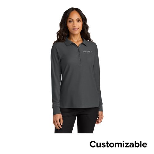 Women’s Dura Long Sleeve Polo image thumbnail