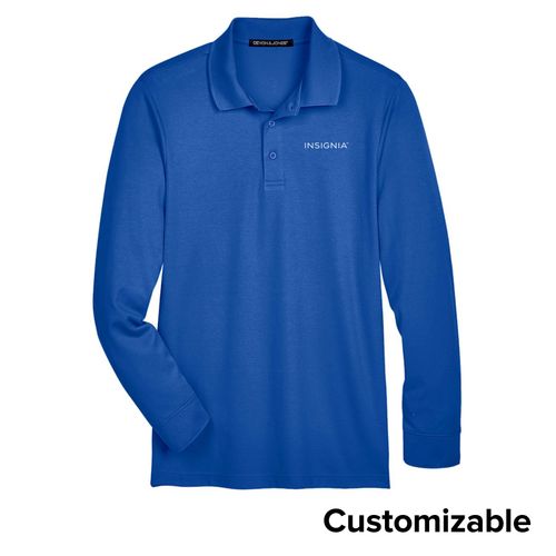 Men’s Performance Long Sleeve Polo image thumbnail
