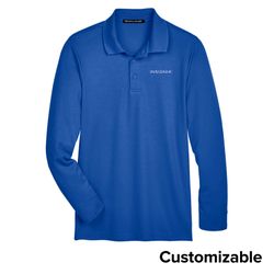 Image of Men’s Performance Long Sleeve Polo