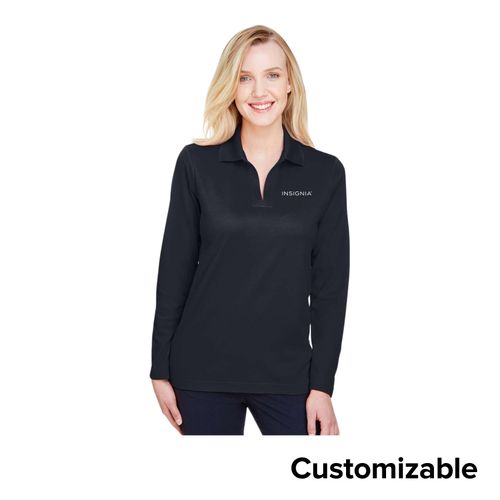 Women’s Performance Long Sleeve Polo image thumbnail