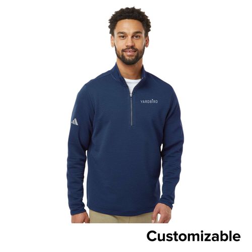 Men's Adidas Sustainable 1/4-Zip image thumbnail