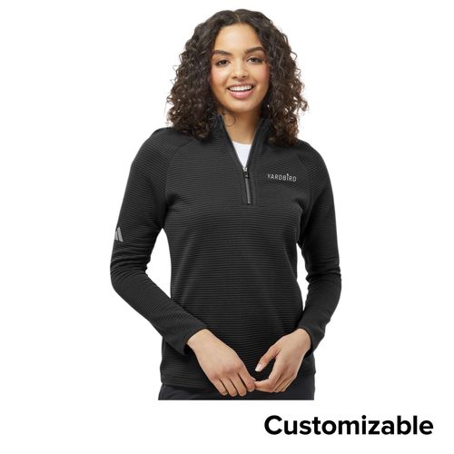 Women's Adidas Sustainable 1/4-Zip image thumbnail