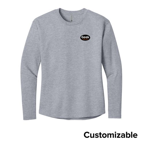 Women's Cotton Relaxed Long Sleeve Tee image thumbnail