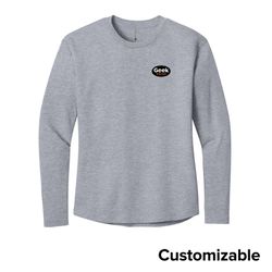 Image of Women's Cotton Relaxed Long Sleeve Tee