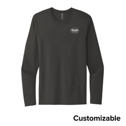 Image of Men's Cotton Long Sleeve Tee