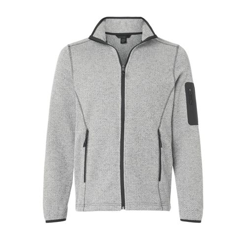 Men's Contrast Full-Zip Fleece image thumbnail