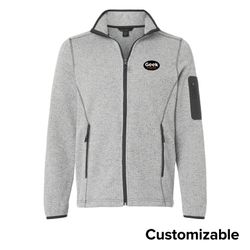Image of Men's Contrast Full-Zip Fleece