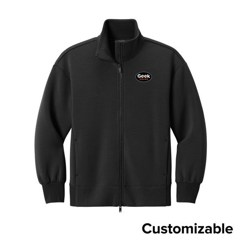 Women's Soft Spacer Yarn Full-Zip image thumbnail