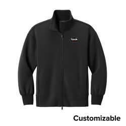 Image of Women's Soft Spacer Yarn Full-Zip