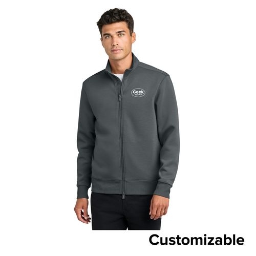 Men's Soft Spacer Yarn Full-Zip image thumbnail