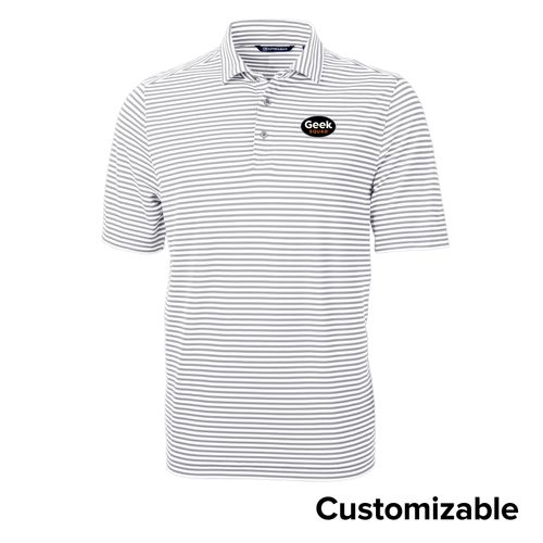 Men's Tall Cutter & Buck Featherlight Pique Polo image thumbnail