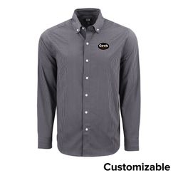 Image of Men's Tall Cutter & Buck Gingham Button Down Shirt