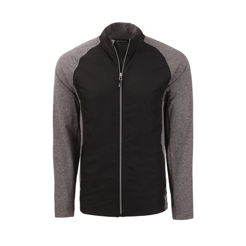 Men's Tall Cutter & Buck Stretch Hybrid Full-Zip image thumbnail