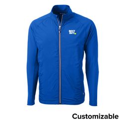 Image of Men's Tall Cutter & Buck Stretch Hybrid Full-Zip