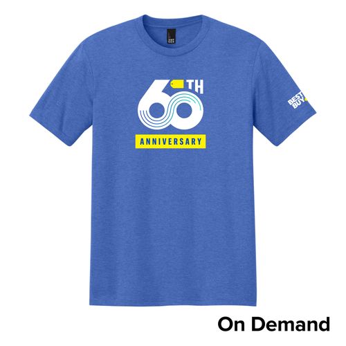 Unisex 60th Tri-Blend T-Shirt image thumbnail