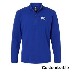 Image of Men's Relaxed Stretch 1/4-Zip Fleece