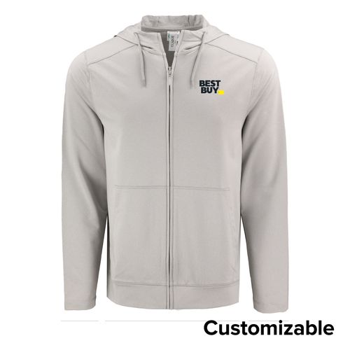 Men's Zeal Full-Zip Performance Hoodie image thumbnail