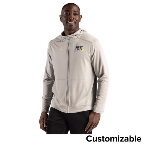 Men's Zeal Full-Zip Performance Hoodie image thumbnail