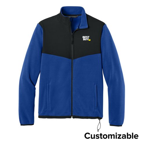 Men's Overlay Fleece Full-Zip Jacket image thumbnail