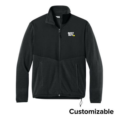 Women's Overlay Fleece Full-Zip Jacket image thumbnail